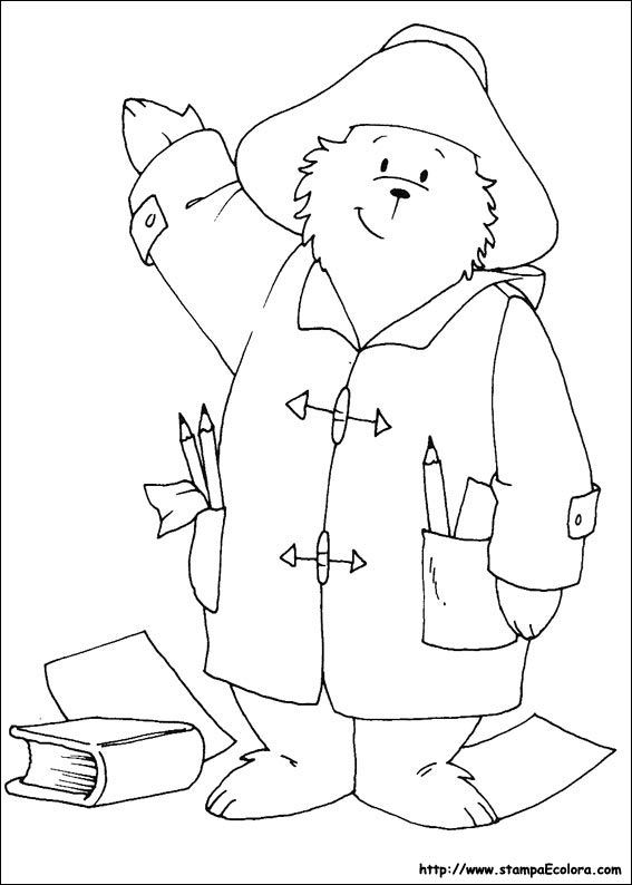 Disegni Orso Paddington